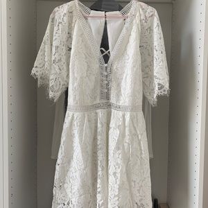 Brand new White jumper from Mustard Seed